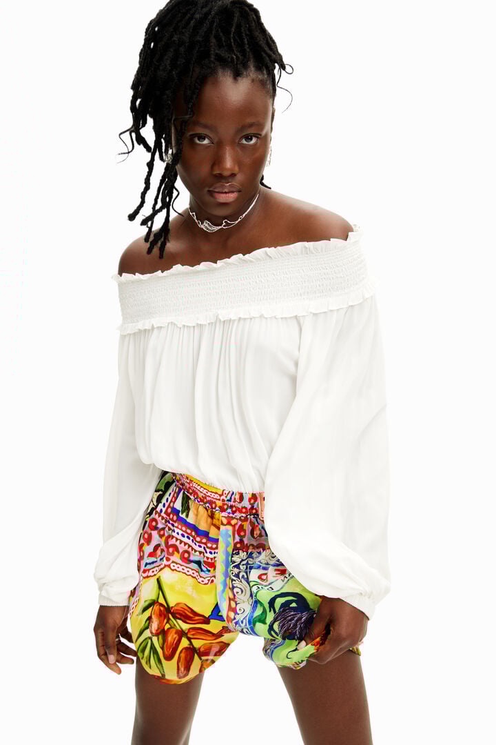 Krótki kombinezon tutti frutti Stella Jean | Desigual