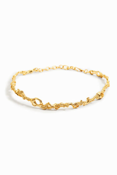 Choker fino baño oro Zalio | Desigual