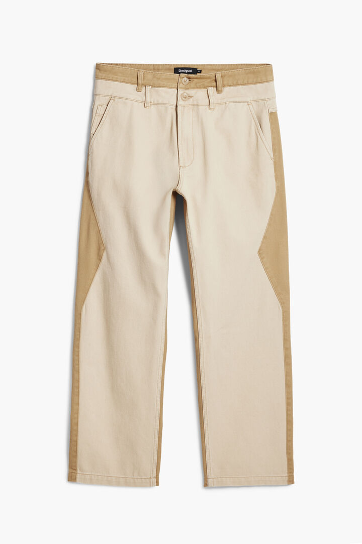 Jeans met dubbele taille
