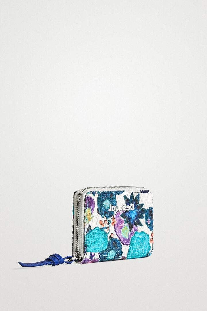 Floral braided wallet | Desigual