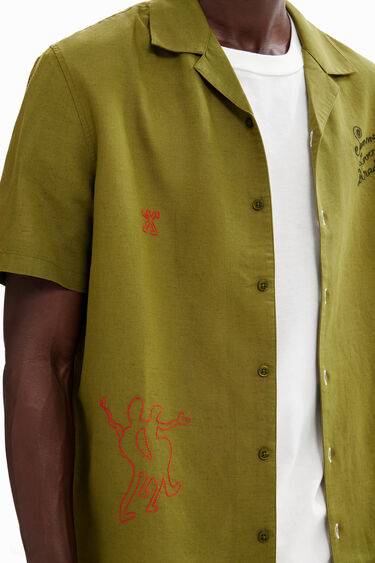 Camisa resort bordados | Desigual