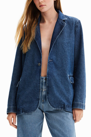 Blazer Circular Denim | Desigual