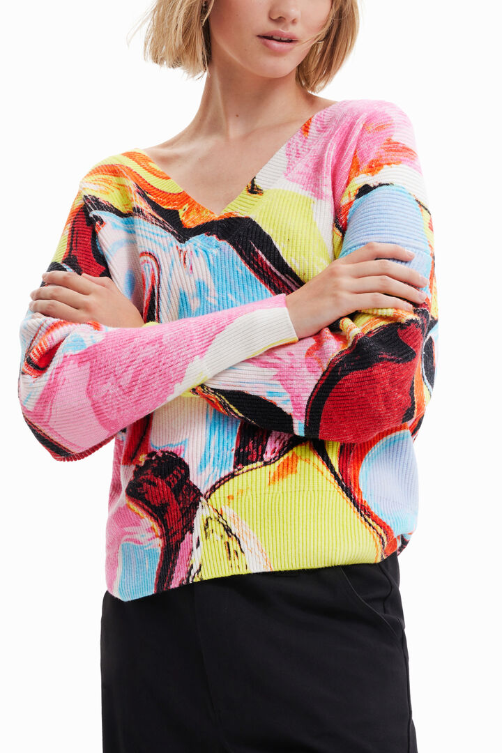 マルチカラー セーター | Desigual