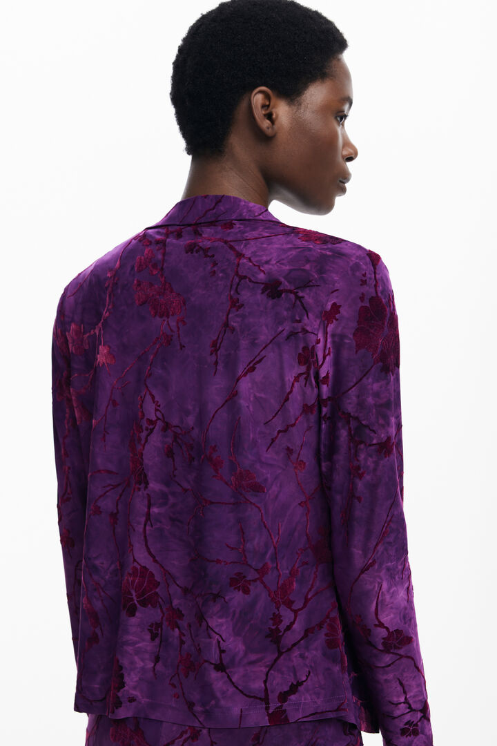 Camiseta abotonada oriental | Desigual