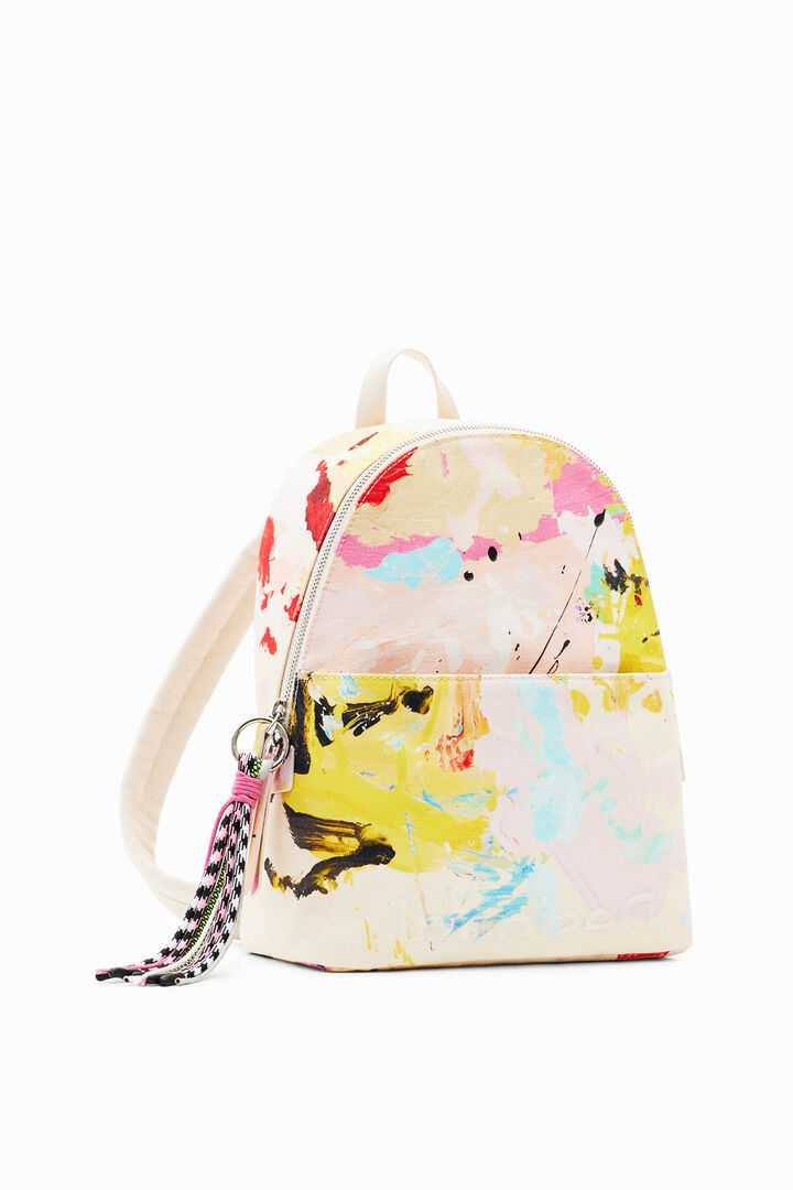 Mochila mediana asa mano Marrón  Mochilas Desigual Mujer ⋆ AyhanGunyil