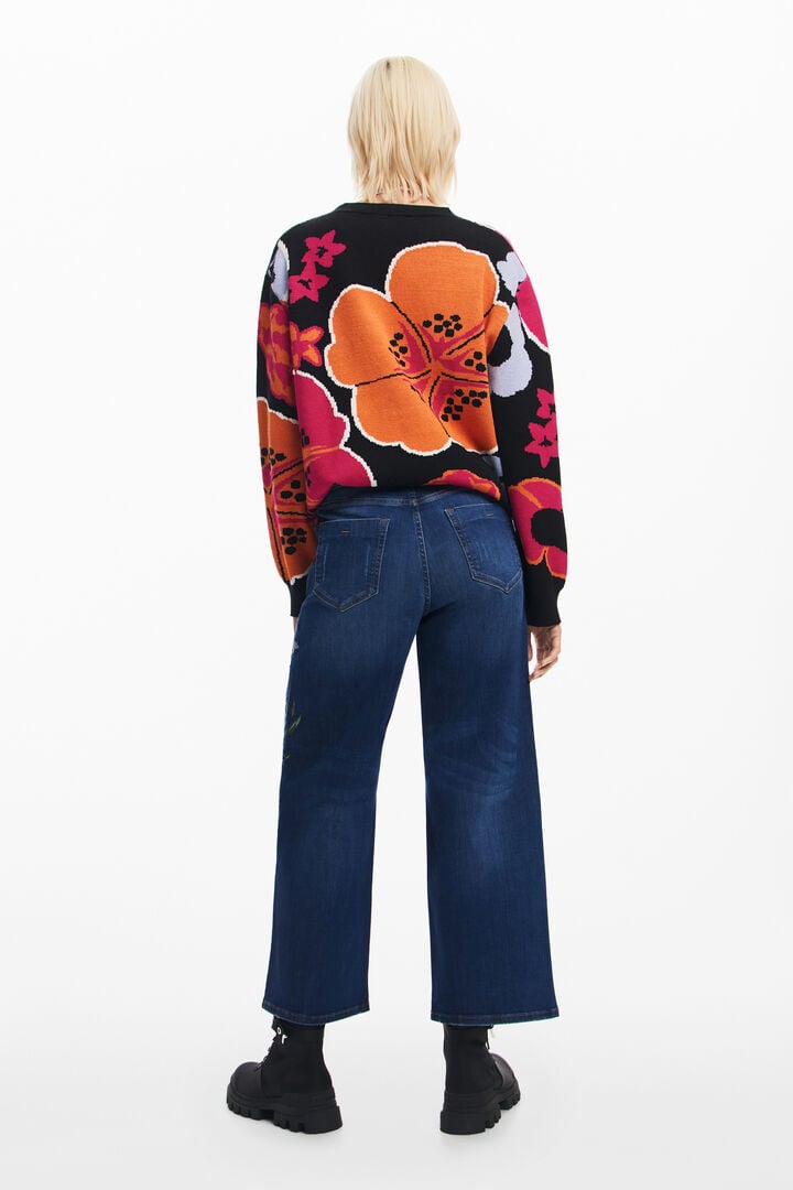 Denim culotte jeans | Desigual
