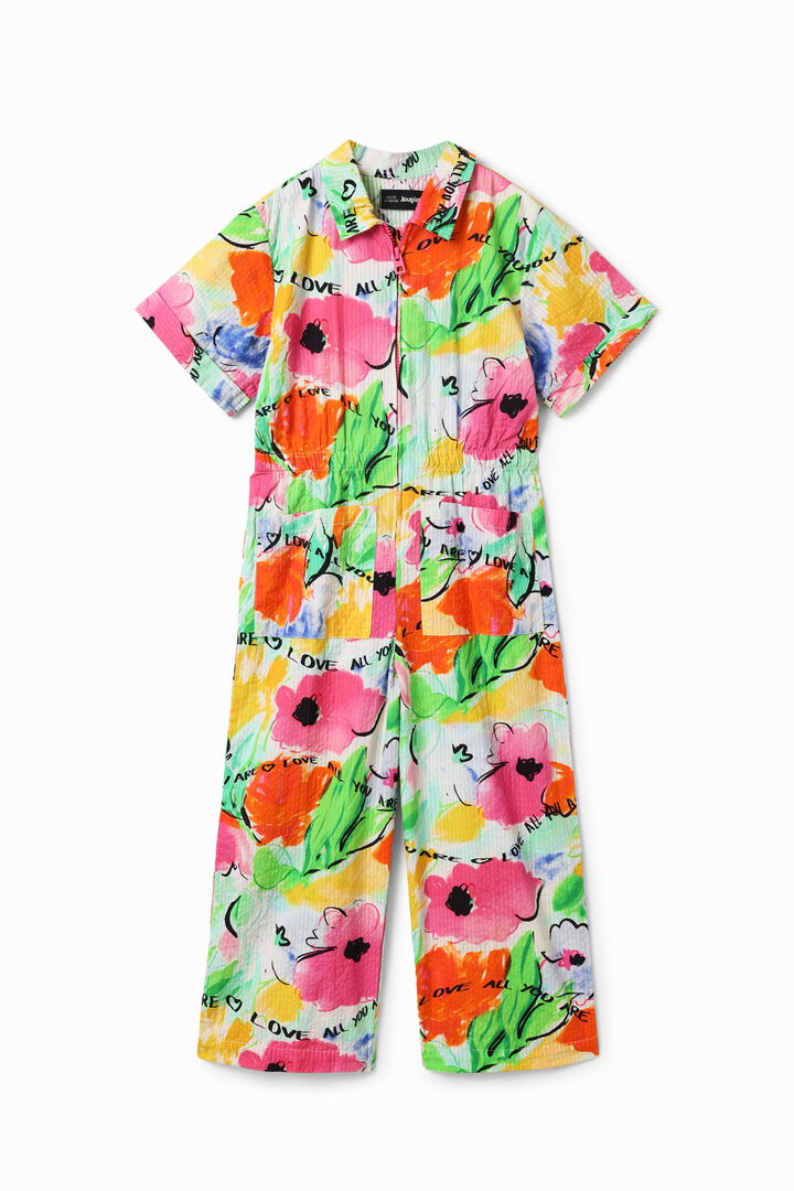 Long floral jumpsuit | Desigual