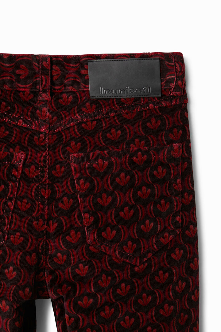 Pantalón pana retro | Desigual