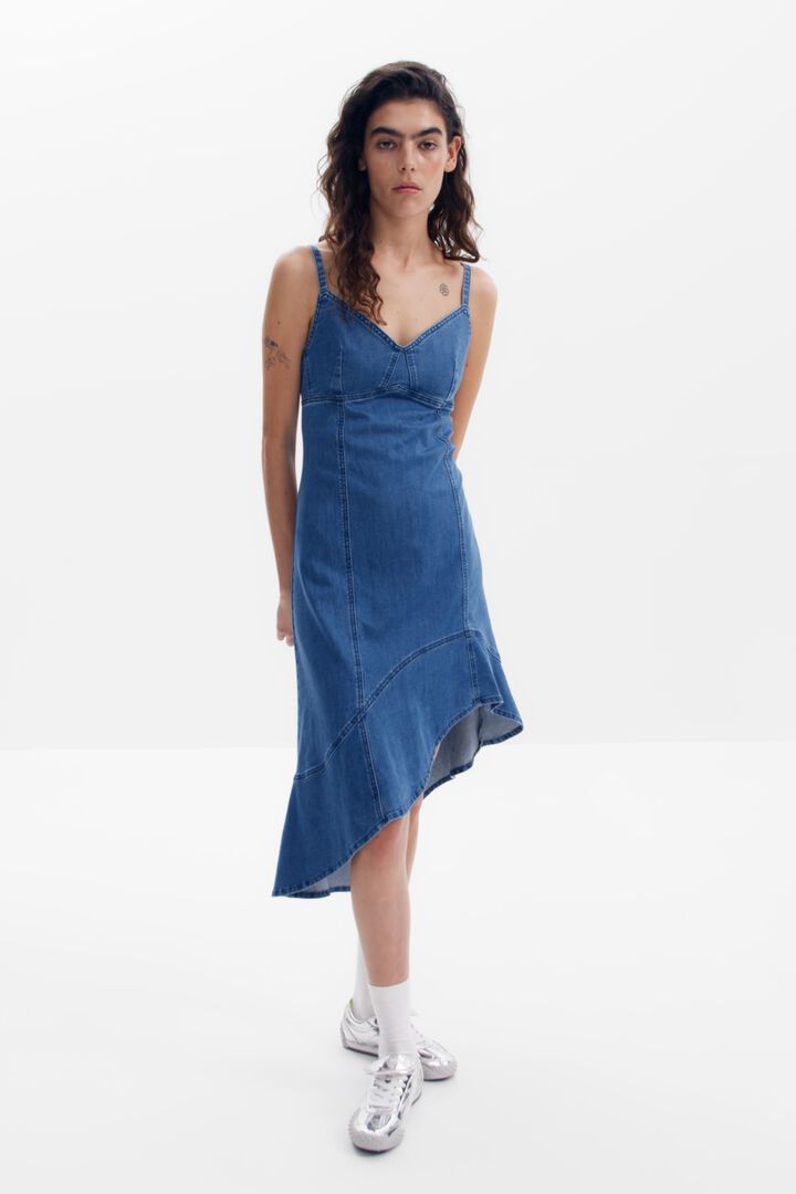 Midikleid aus Denim | Desigual