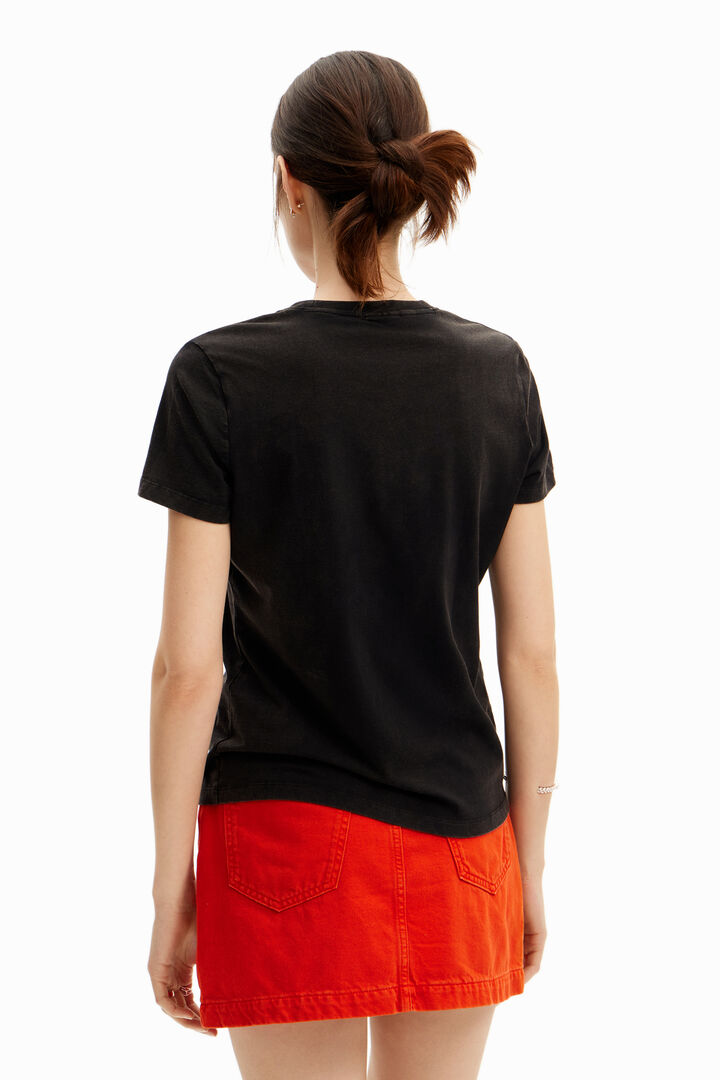 T-shirt imagotype strass | Desigual