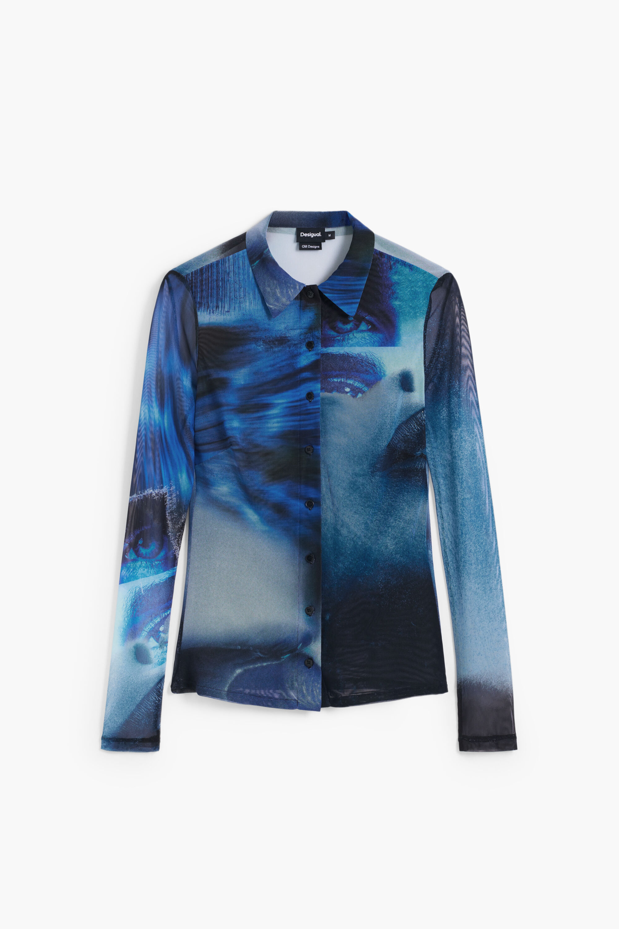 Desigual チュール スリムショート Tシャツ シャツ L 青｜Yahoo