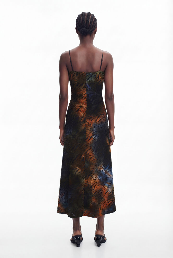 Vestido 2 en 1 animal print | Desigual