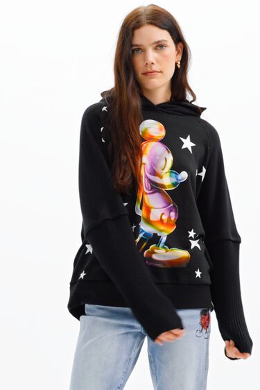 Oversize Mickey Mouse hoodie | Desigual