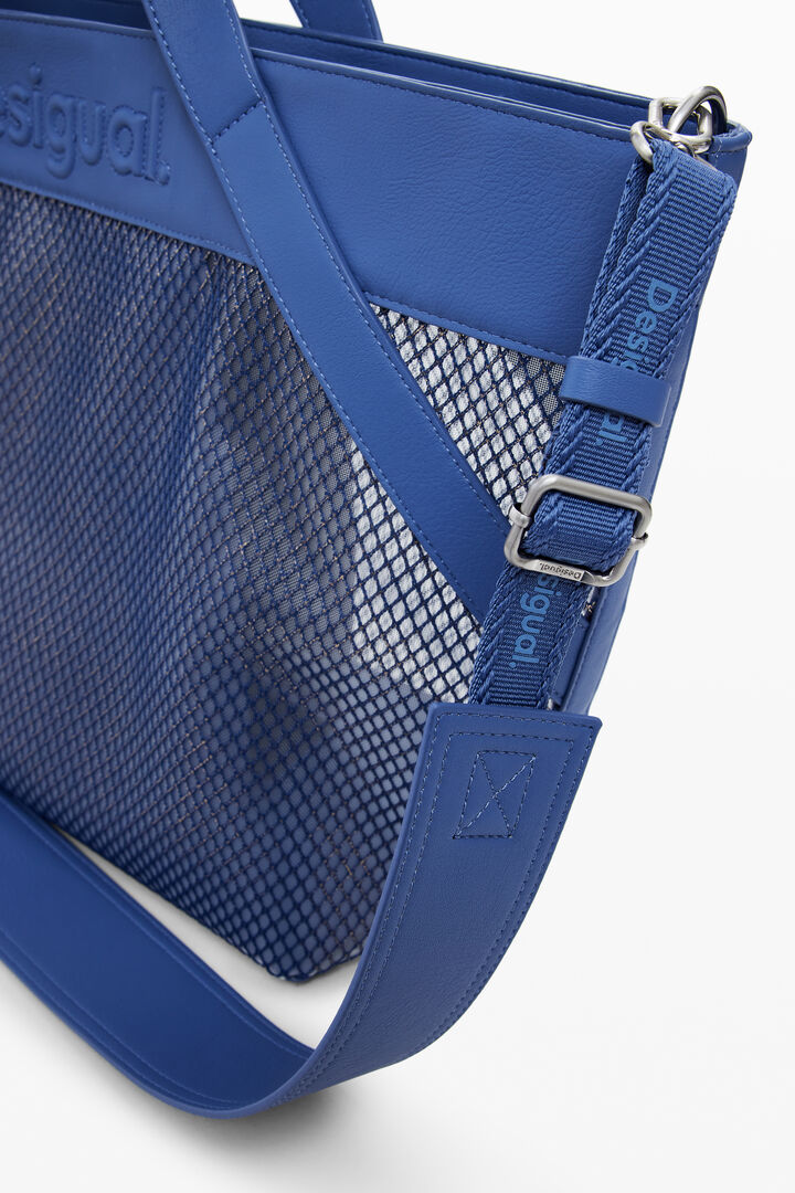 Large mesh shopper bag | Desigual