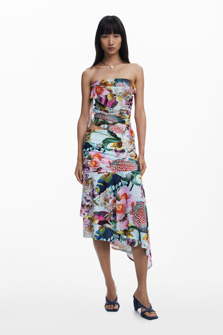 Camiseta desenhada por Mr. Christian Lacroix | Desigual