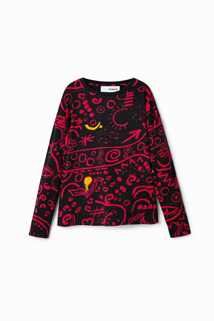 Camiseta print dibujos | Desigual