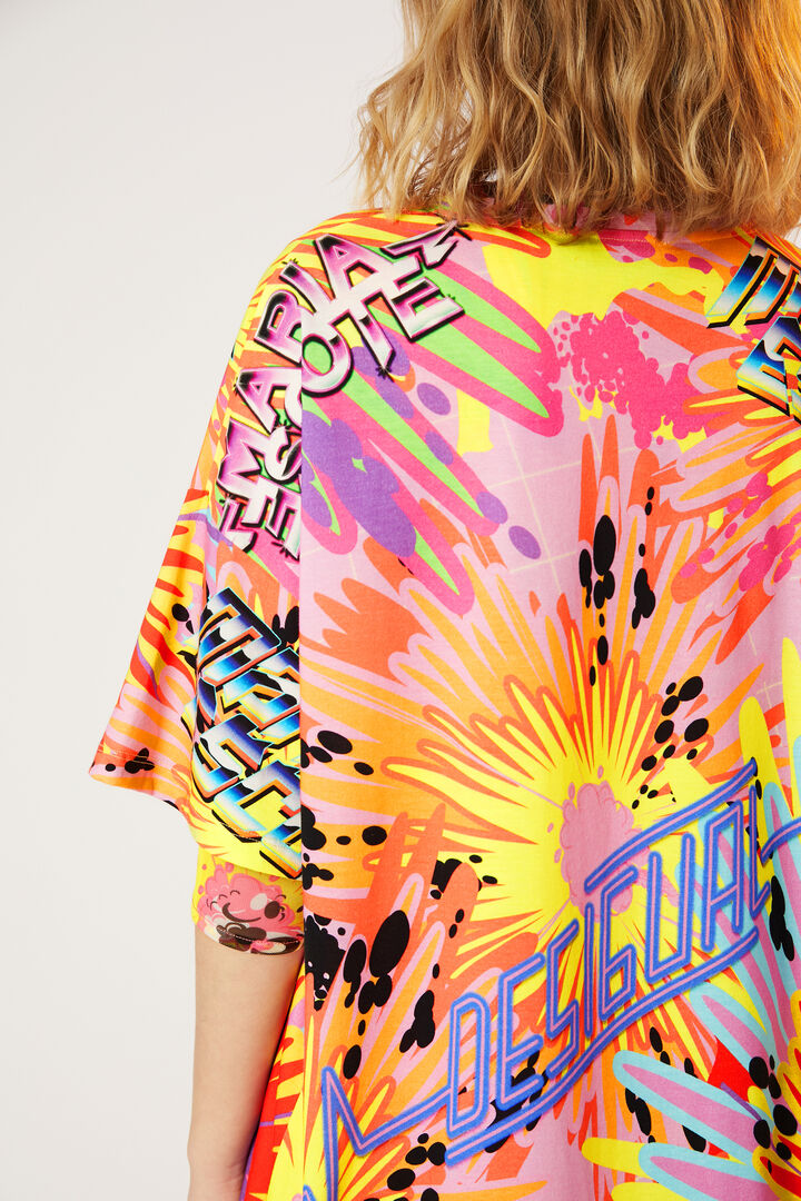 Oversized Snake T-Shirt | Desigual