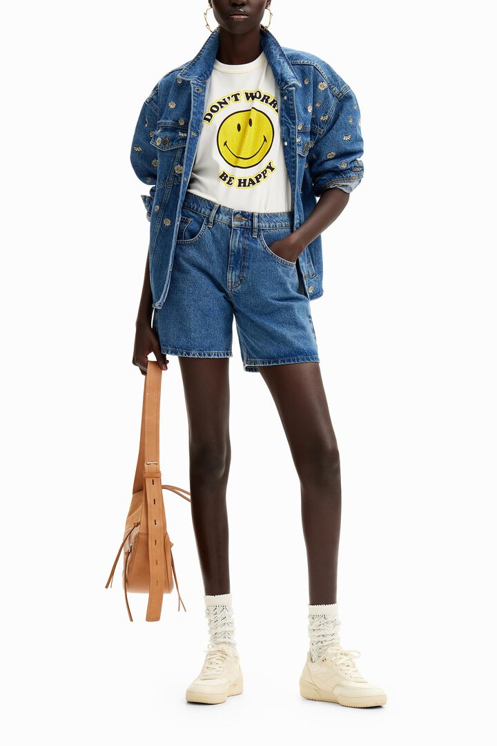 Camiseta Smiley Originals ® strass | Desigual