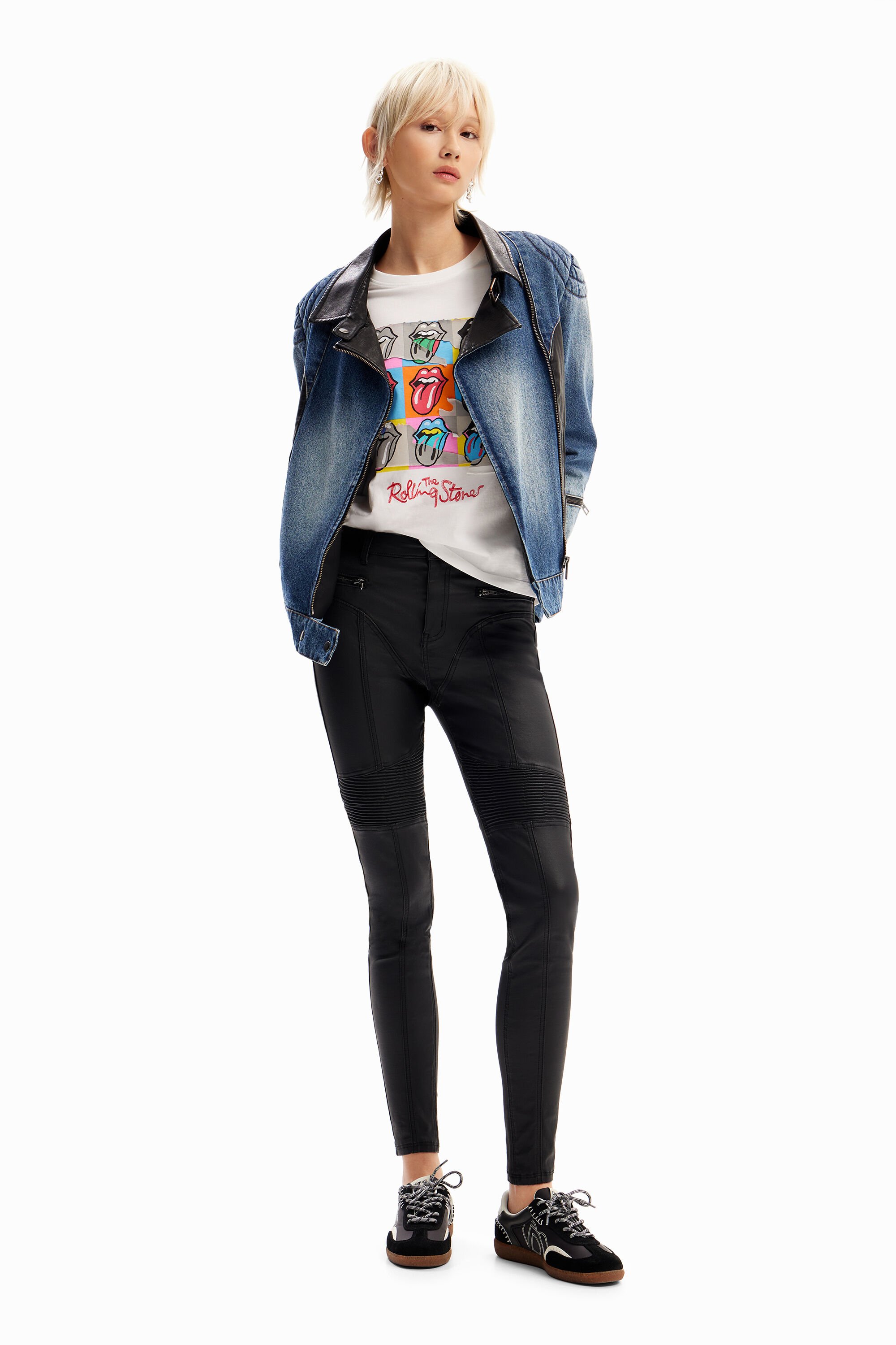Rolling stones hotsell denim jacket zara