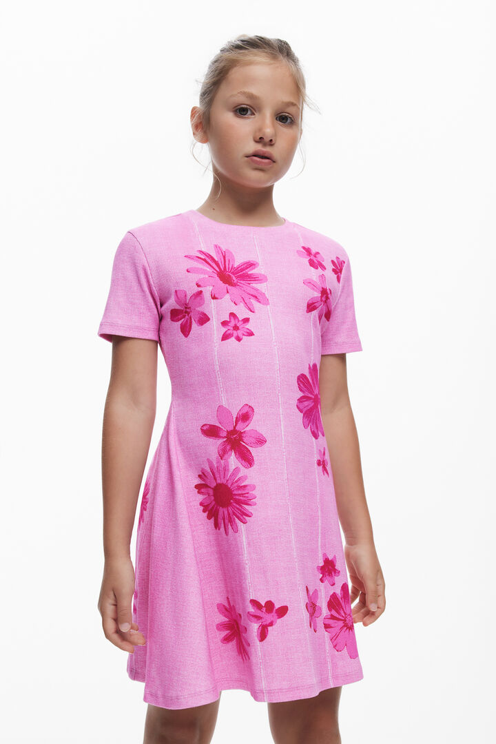 Vestido tablas flores | Desigual