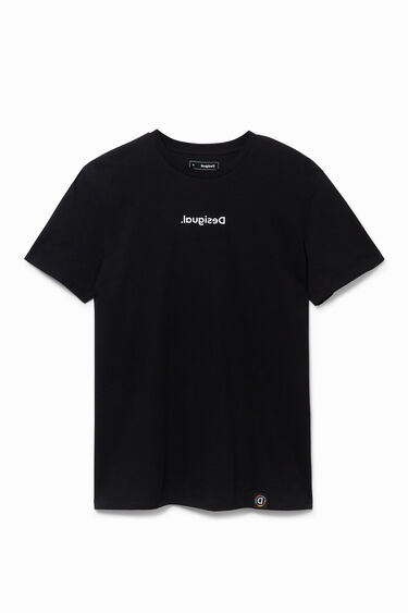 New logo T-shirt in 100% cotton | Desigual