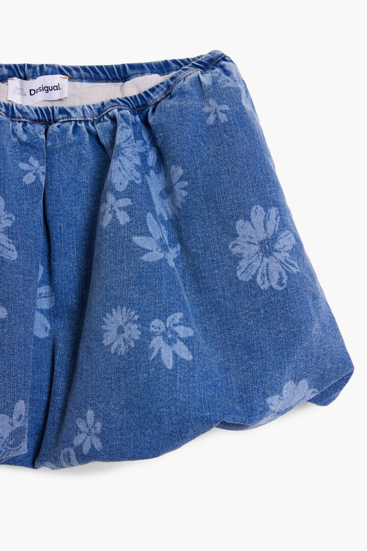 Falda denim mini globo | Desigual