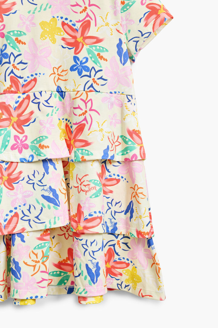 Ruffled print dress | Desigual
