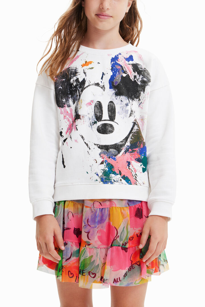 Sudadera Mickey Mouse splatter | Desigual
