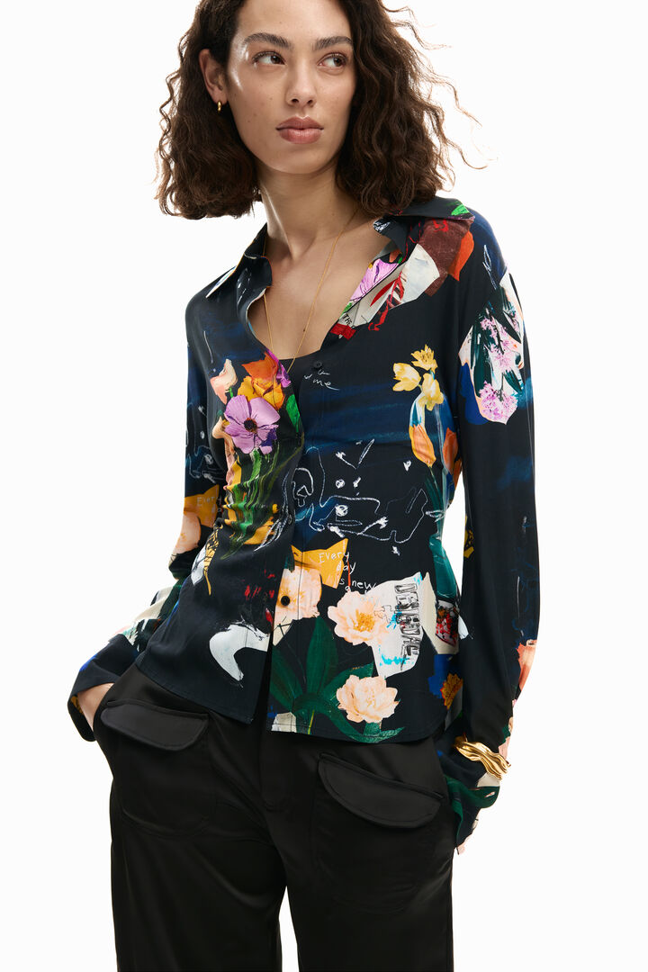 Collage tie shirt | Desigual