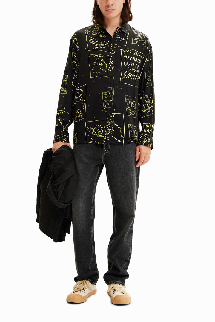 Camisa estampat contrast | Desigual