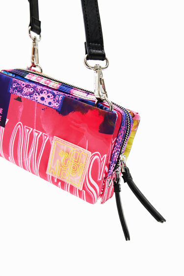 Petit sac à bandoulière collage | Desigual