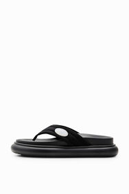 Platform toe post sandals | Desigual