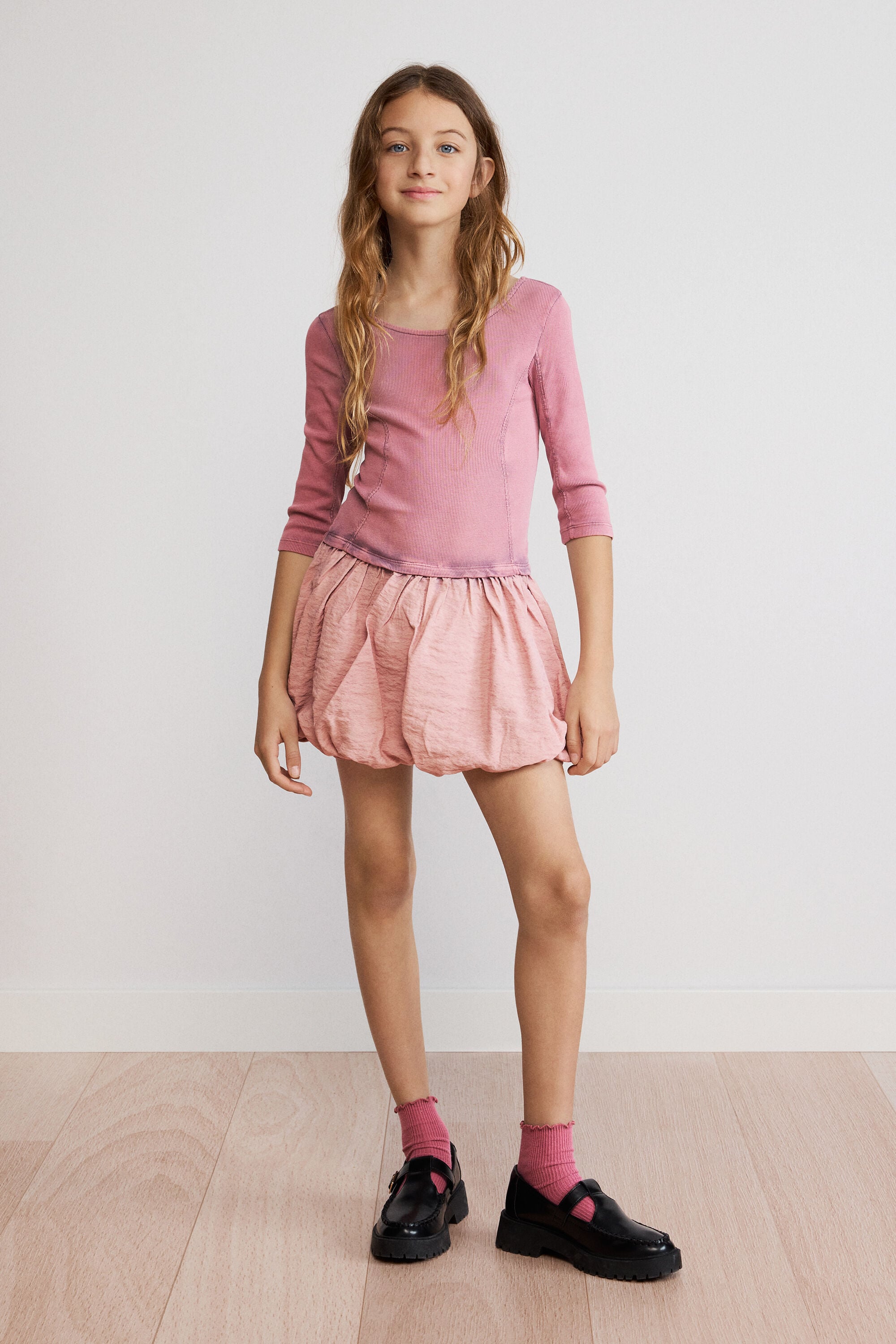 Desigual Donna Rosso Abito Combinato In Maglia 3/4