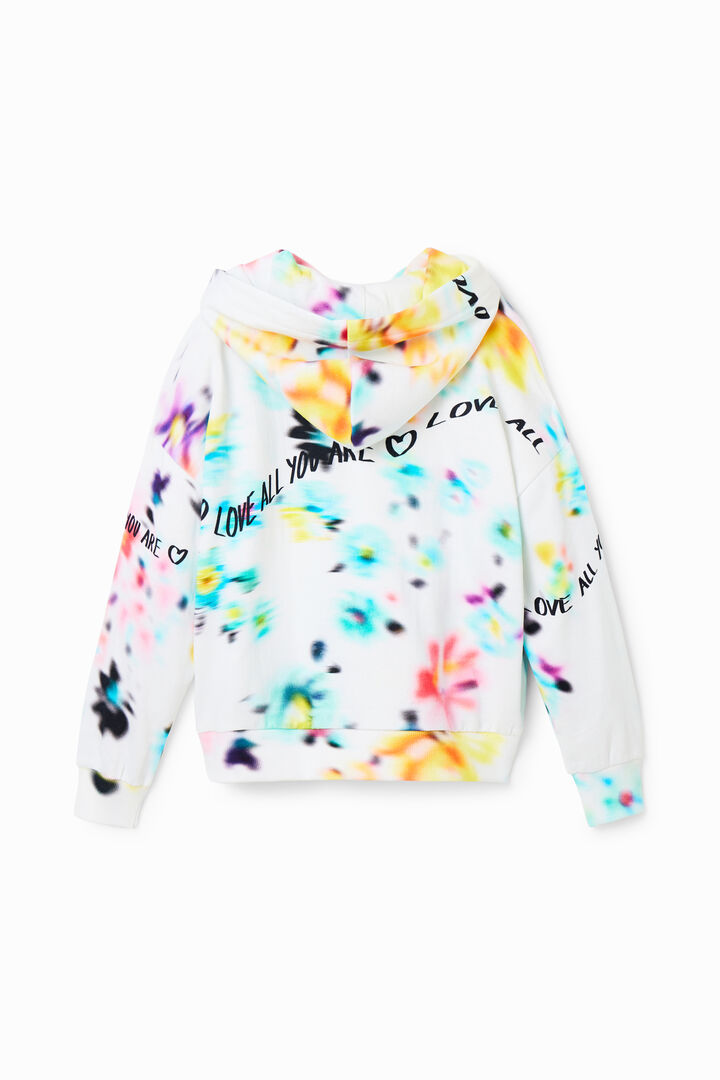 Dessuadora oversize desenfocada | Desigual