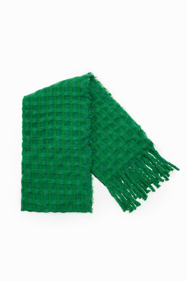 Fulard rectangular quadres | Desigual