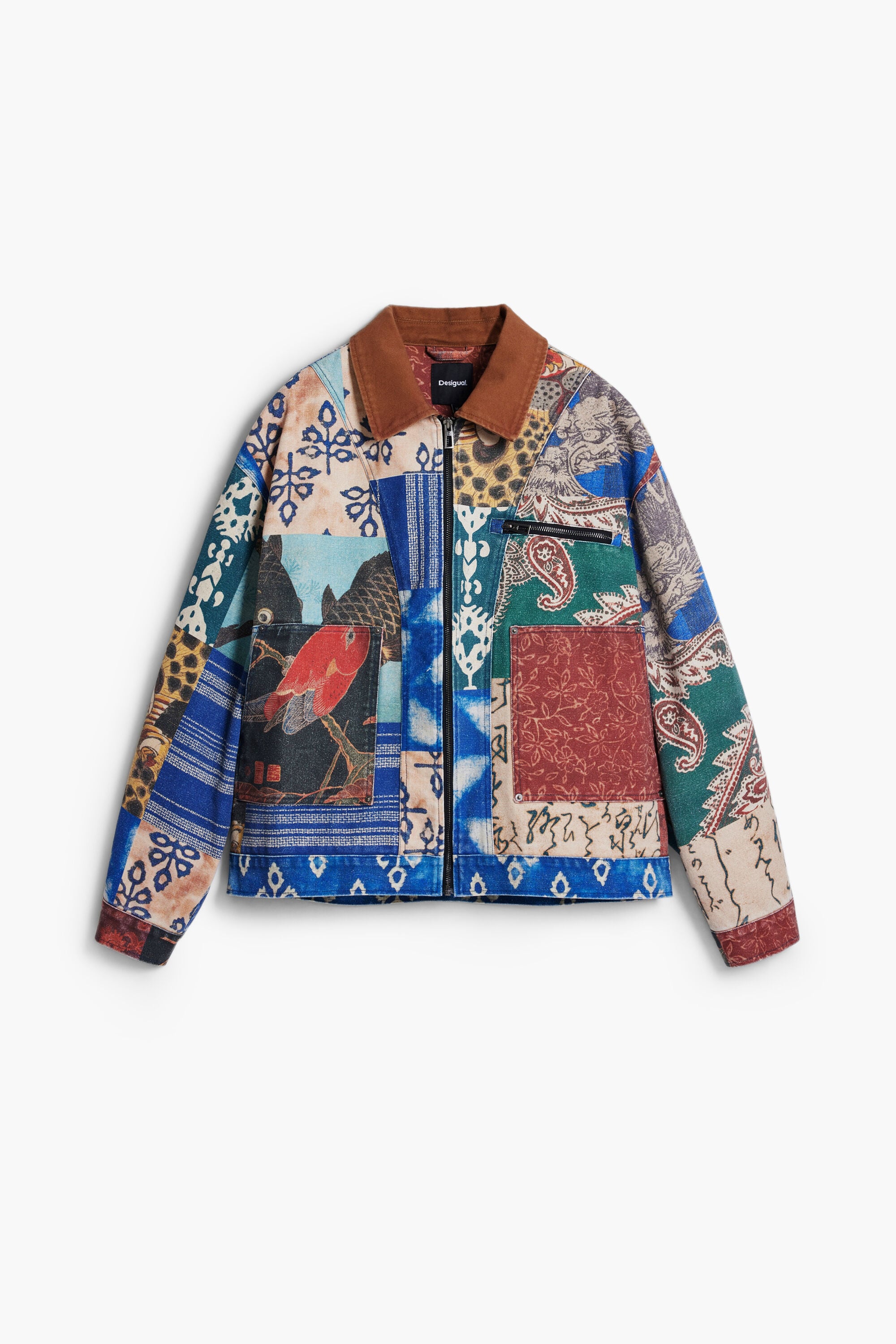 Patchwork Jacket men's I Desigual.com