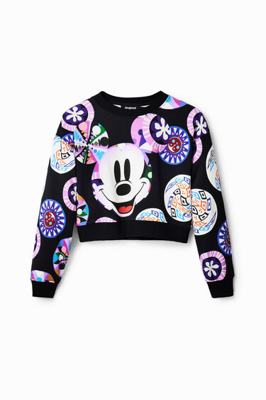 Sweat-shirt court Mickey Mouse | Desigual