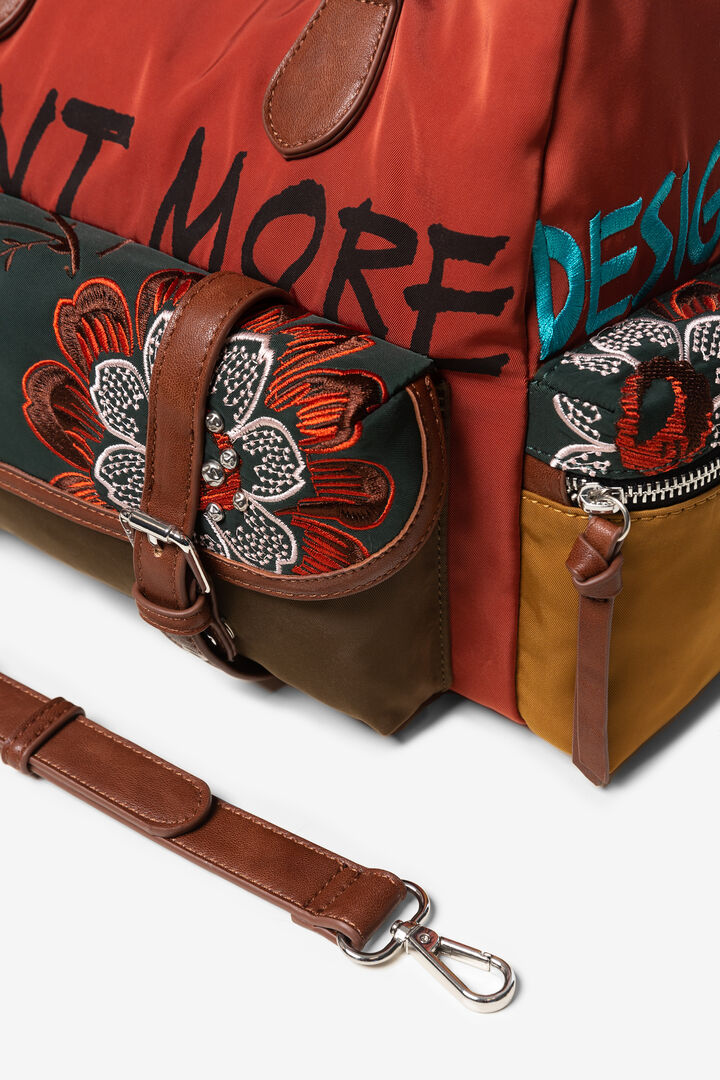 Shoulder bag with side pockets | Desigual