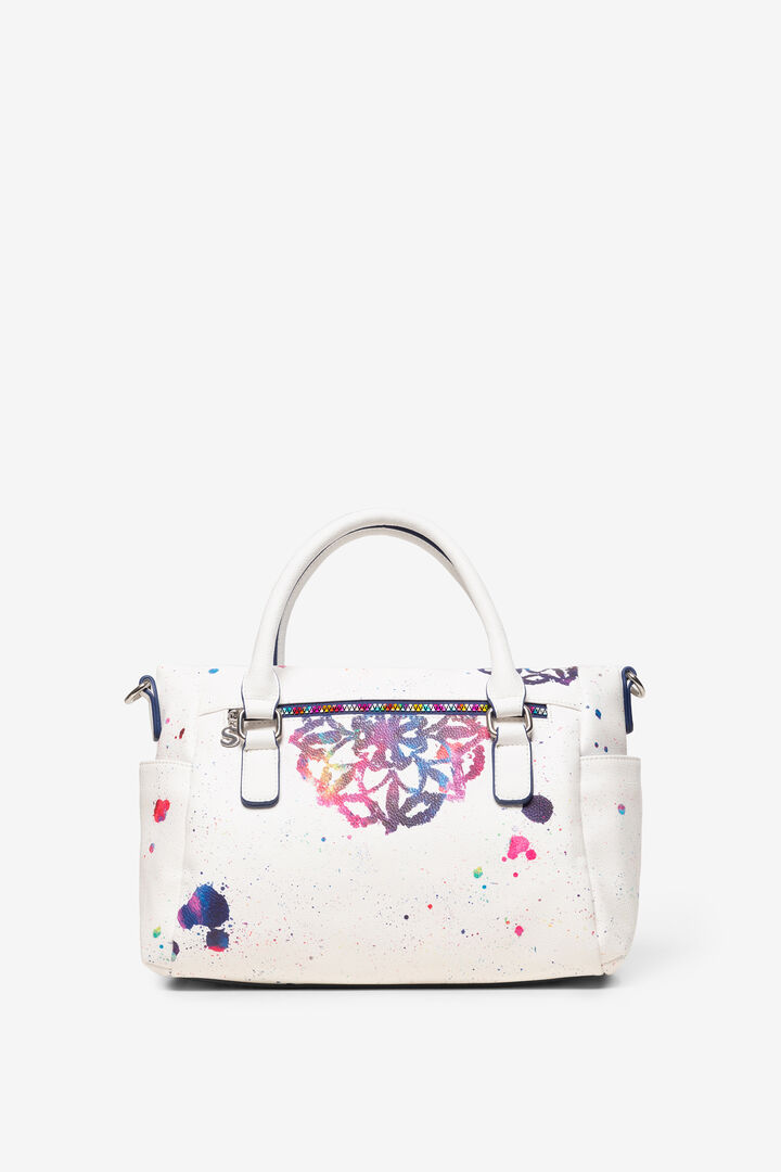 White Bag with Mandalas Loverty | Desigual