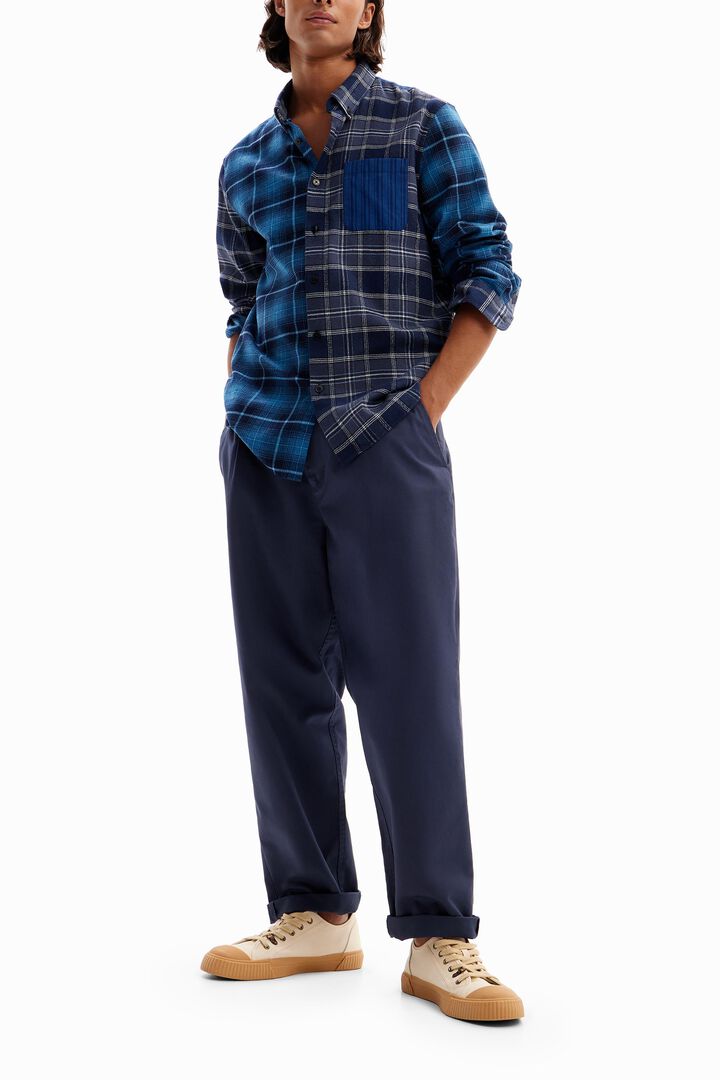 Plaid flannel shirt | Desigual