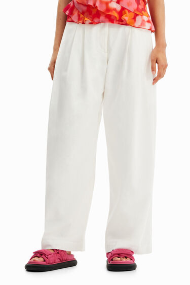 Pantalons Wide leg pinces | Desigual