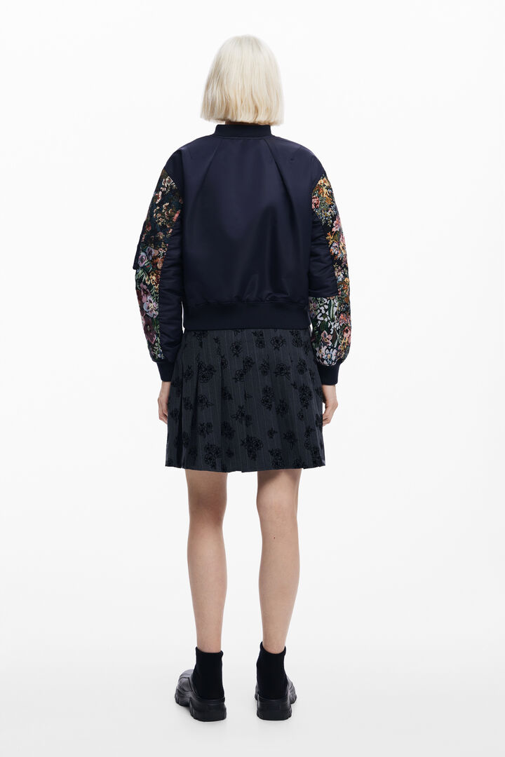 Chaqueta bomber estampada | Desigual