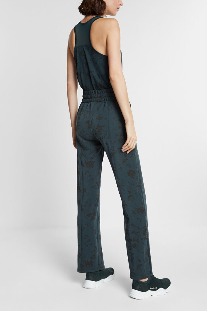 Floral trousers open at hem | Desigual