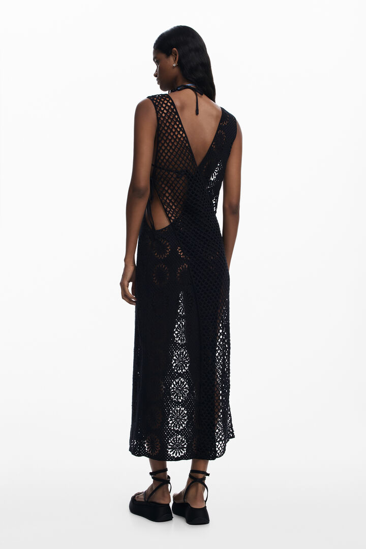Vestido de crochê | Desigual