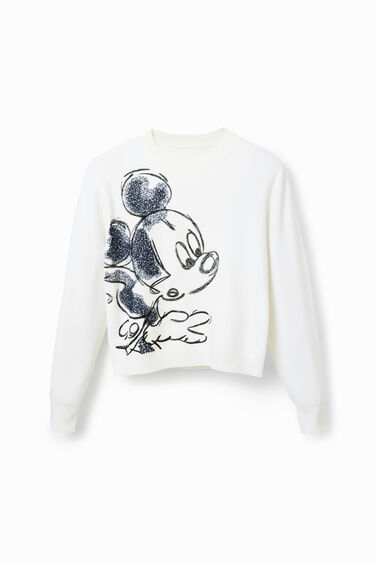 Mickey Mouse embroidered pullover | Desigual