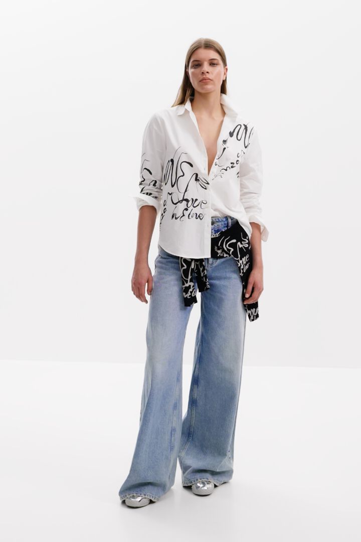 Ink letter shirt | Desigual