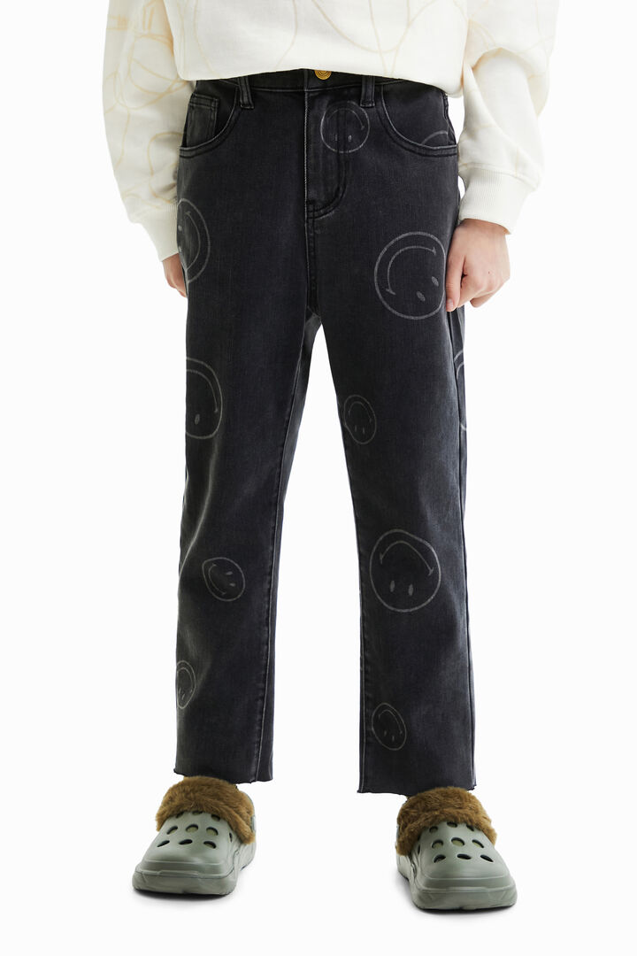 Jean droit Smiley® | Desigual