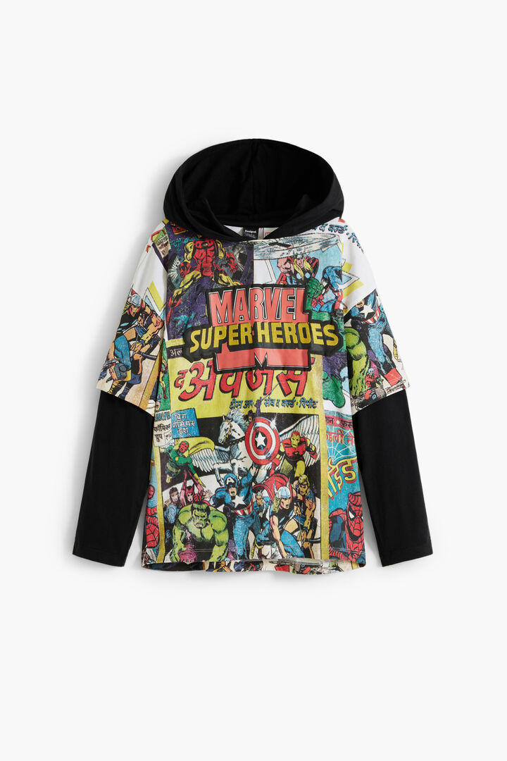Camsieta Marvel™ efecto superposición | Desigual