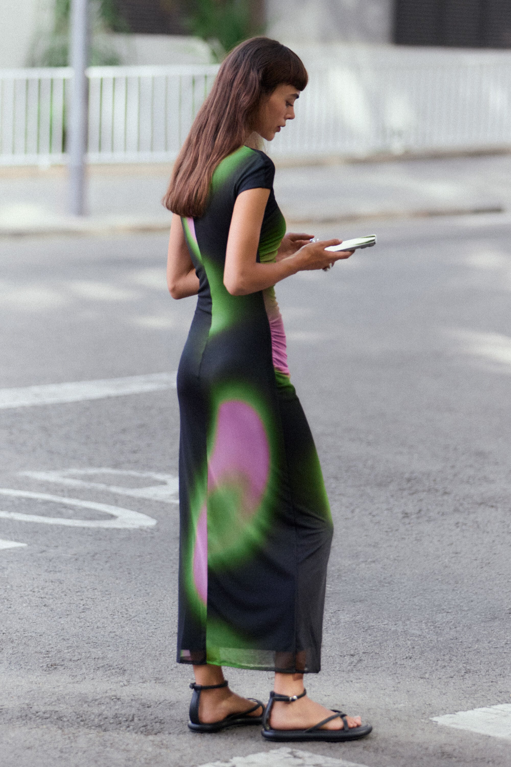 Gradient tulle dress black Women's I Desigual.com