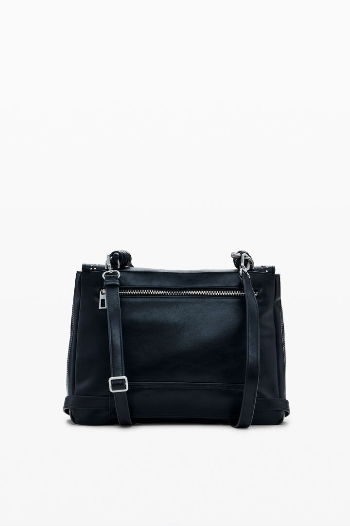 Bolso convertible tachuelas mediano | Desigual
